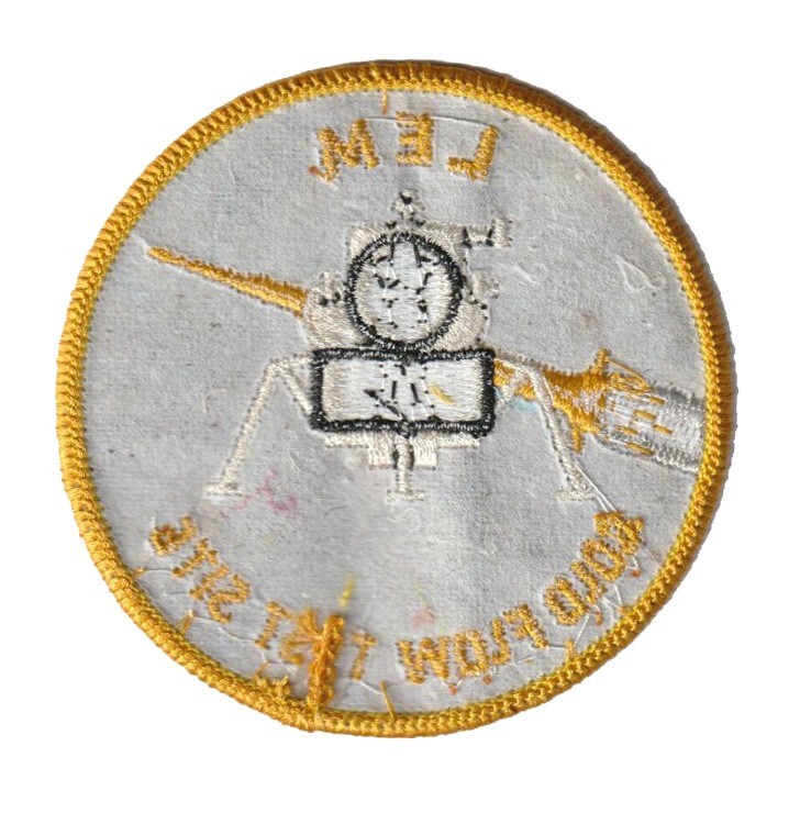 NASA Grumman Apollo LEM Cold Flow Test Site patch lunar space program