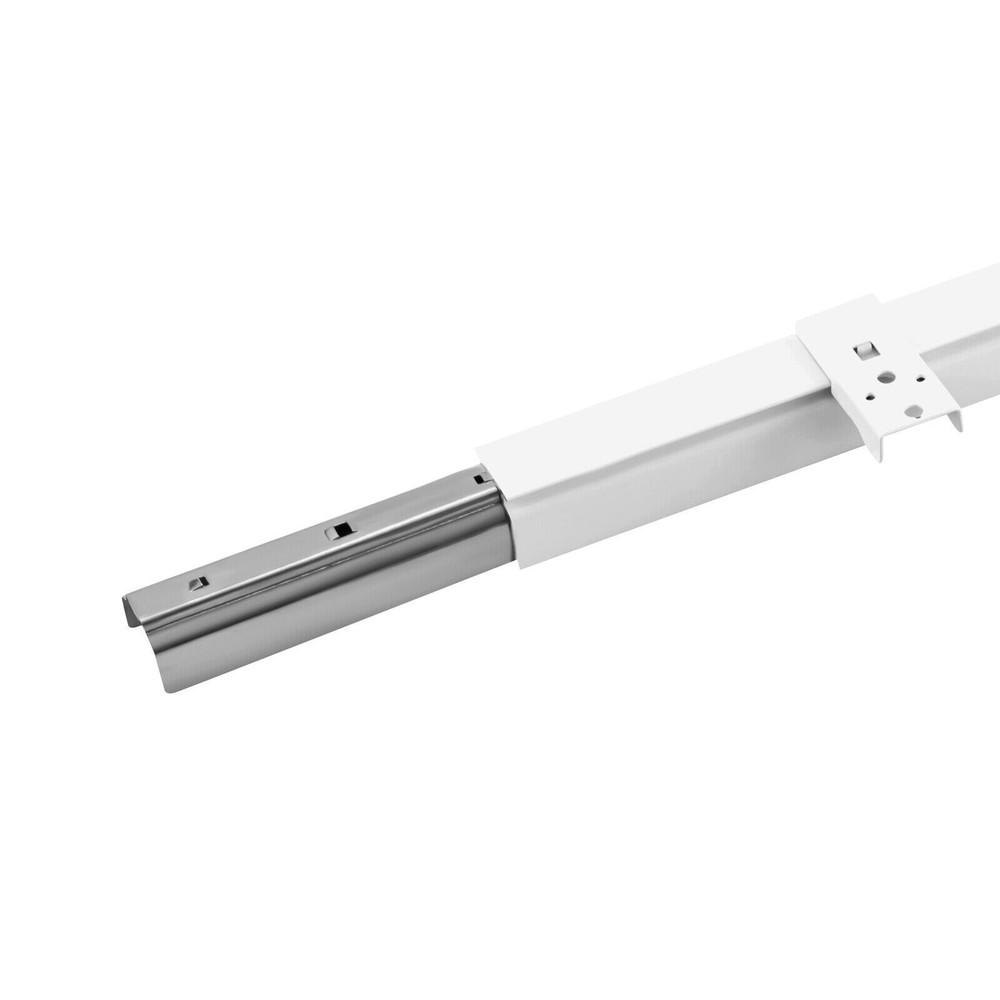 Ceiling Curtain Track Straight Bendable Rail Mount Shower Window Room Divider