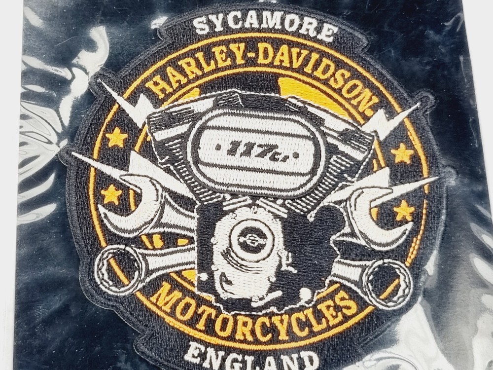 Sycamore Harley-Davidson 4 in. Engine Patch XHD202182