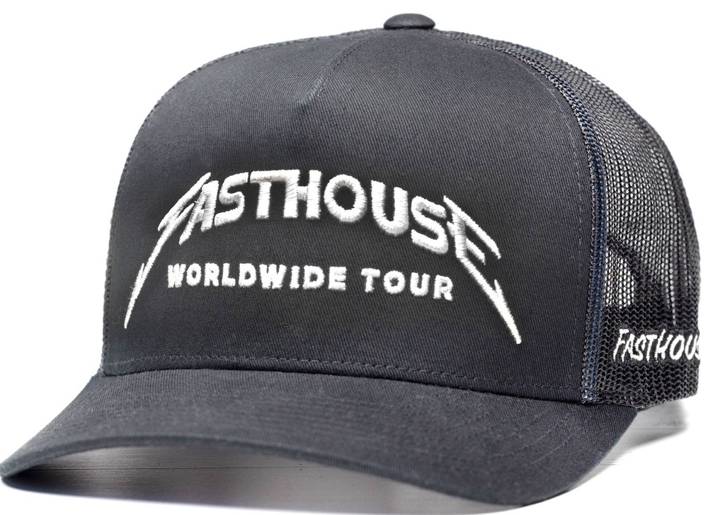 Fasthouse Tour Snapback Oversized Hat Black