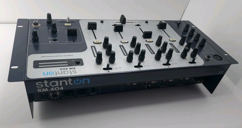 Stanton RM.404 Quad-Deck Audio Controller DJ Equipment *no power supply*