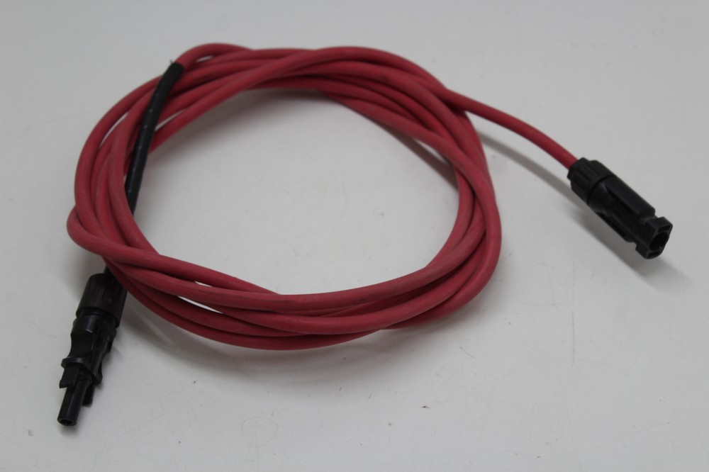 Arc Series 10 ft. MC4 Connector Solar Extension Cable - Red