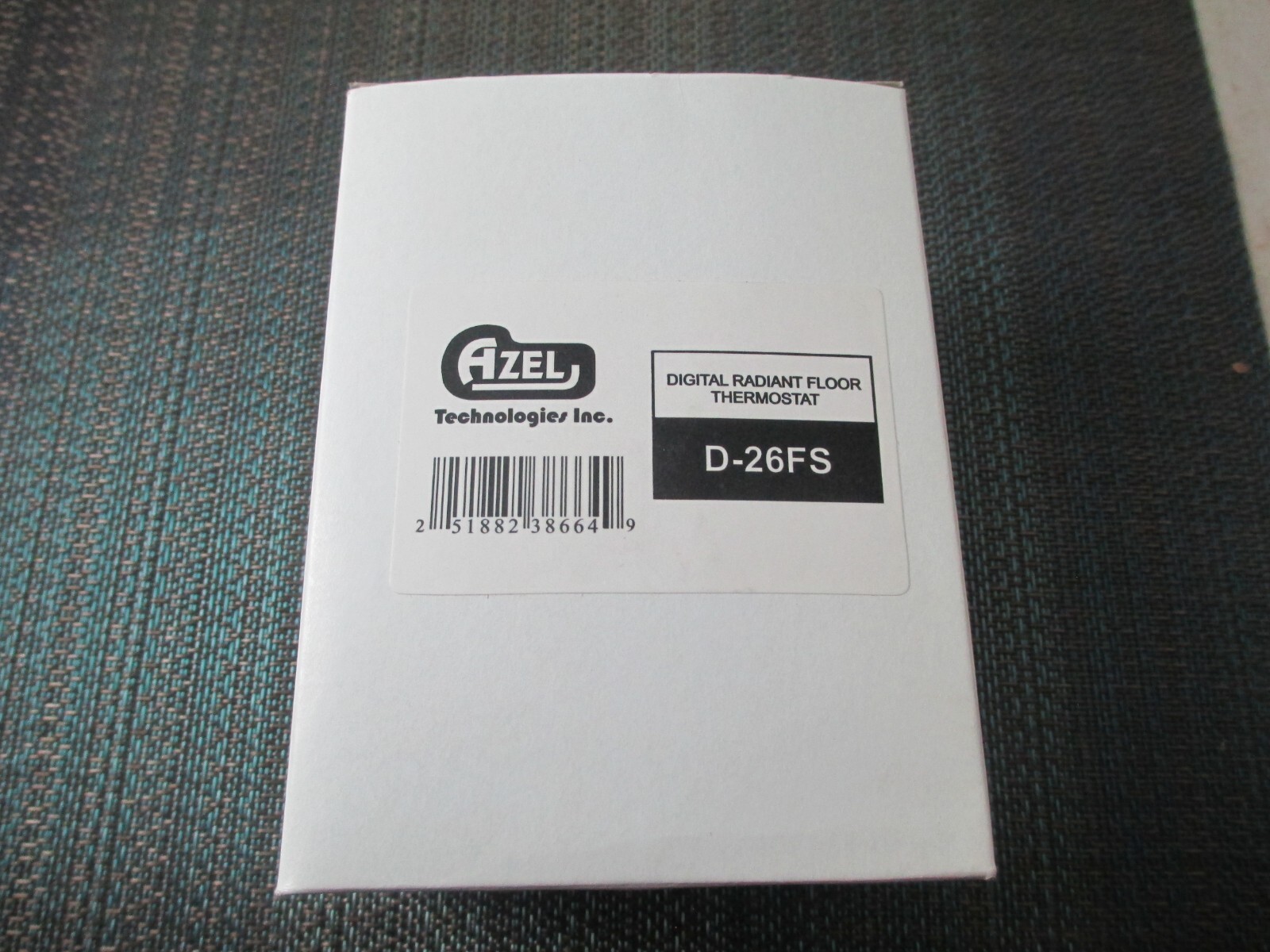 Azel D-26FS Radiant Floor Thermostat   NEW!