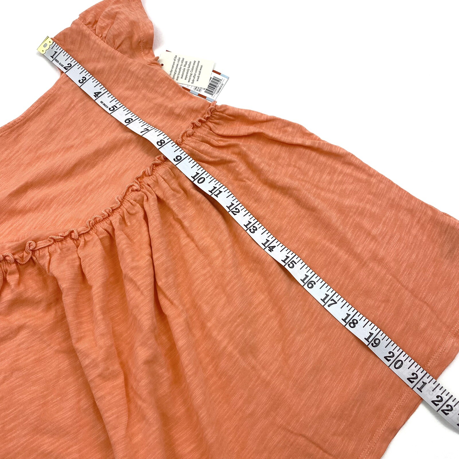 Cat & Jack Toddler Girls Size 4T Cap Sleeve Dress Peach