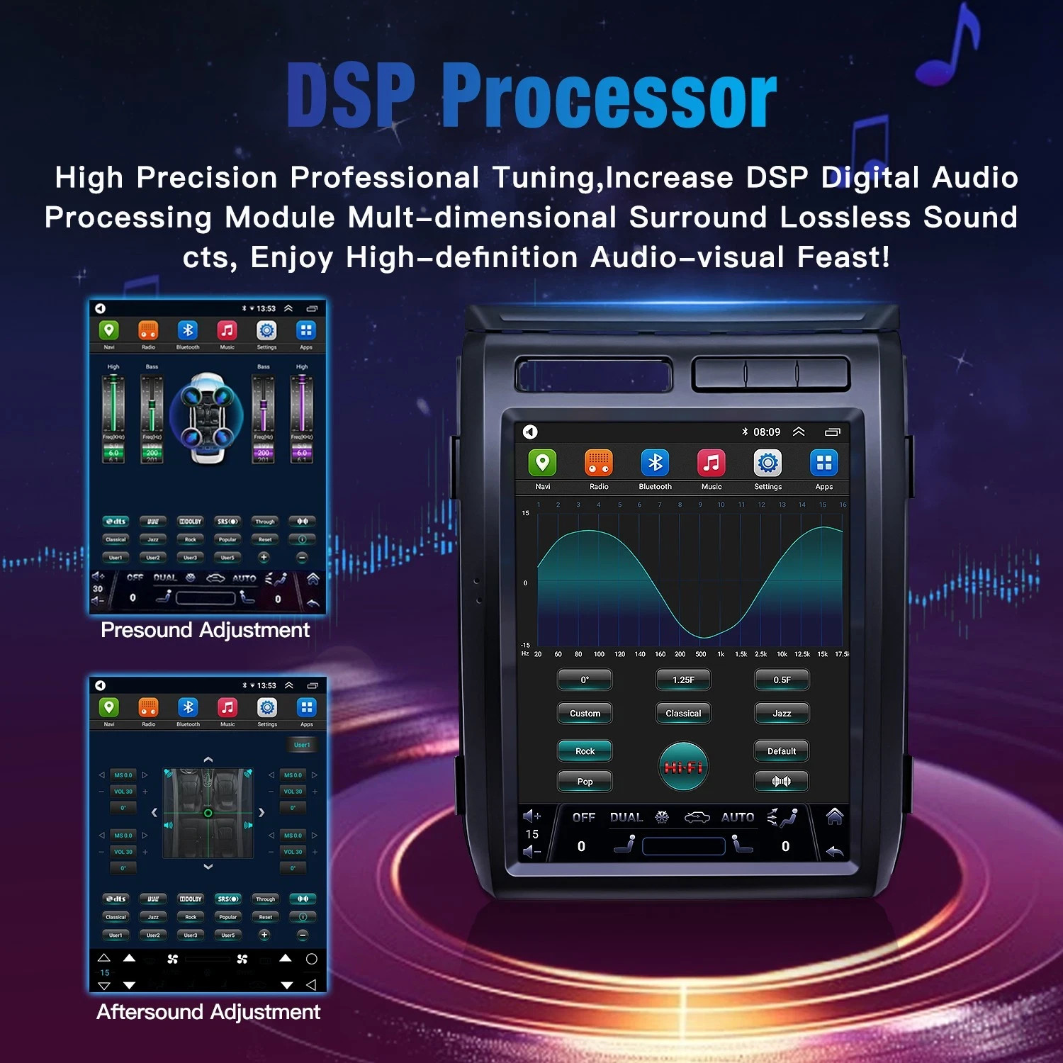 12.1"Android Car Radio Stereo For Ford F-150 2009 2010 2011 2012 2013 Carplay