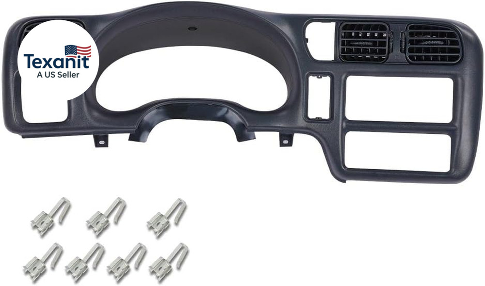 Dash Board Bezel Replace Compatible with BLAZER JIMMY SONOMA S10 BRAVADA 1998-20