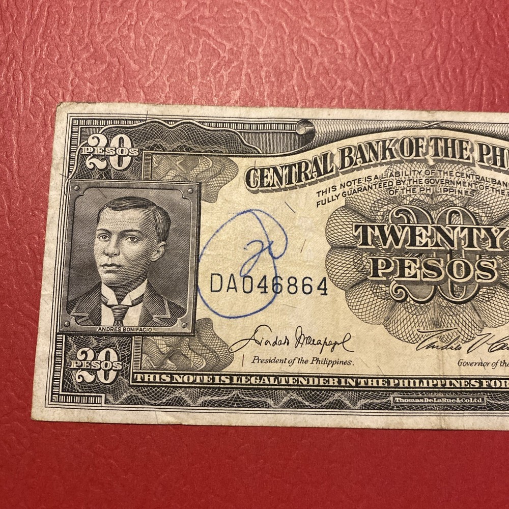 Philippines- 20 Pesos- 1949