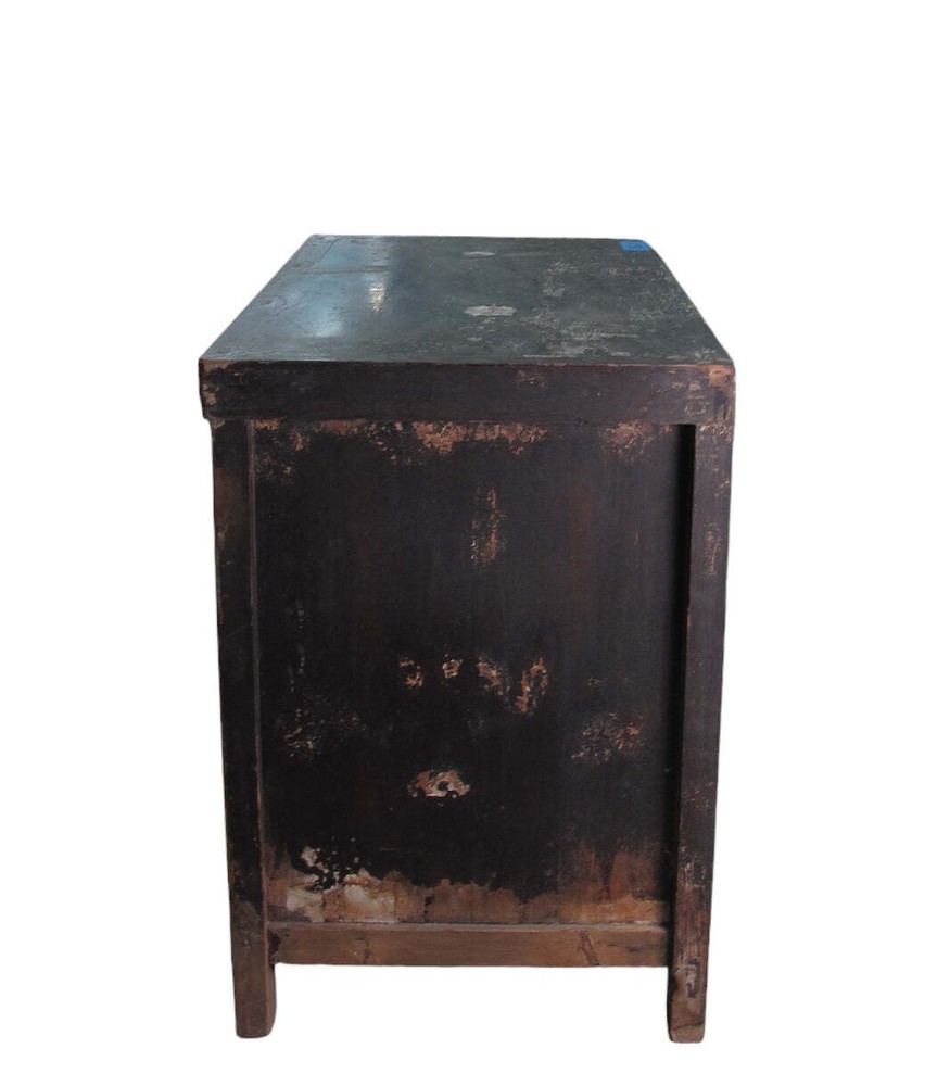Dark Brown Antique Chinese Sideboard