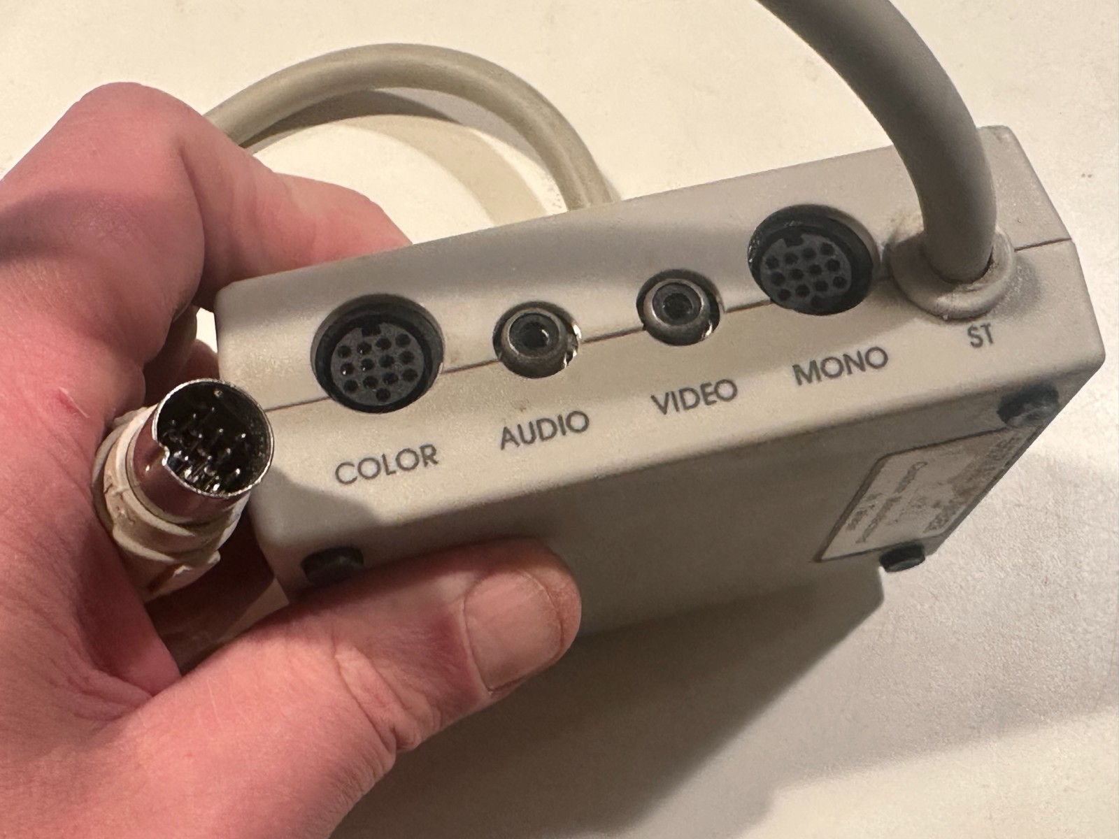 Monitor Master Atari ST 13-pin DIN Color/Mono Monitor Hub Practical Solutions