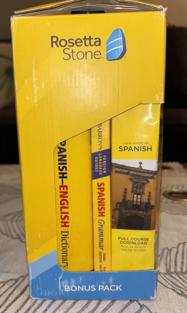 Rosetta Stone Learn Spanish Bonus Pack
