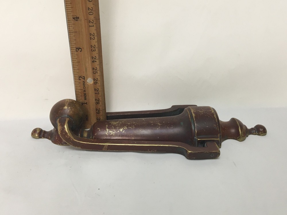 Old brass door knocker