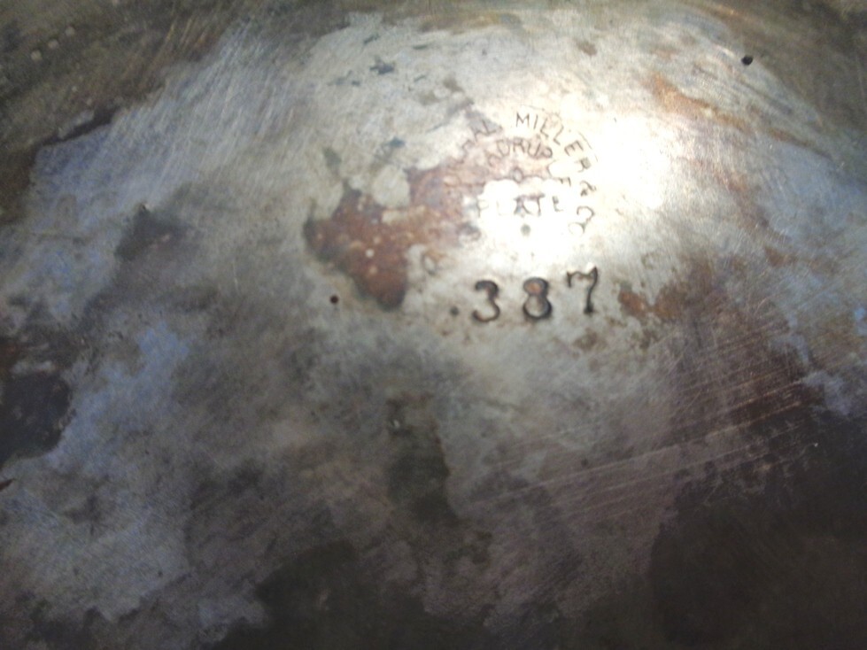 Simpson Hall Miller Silver Plated Water Pitcher Jug #387