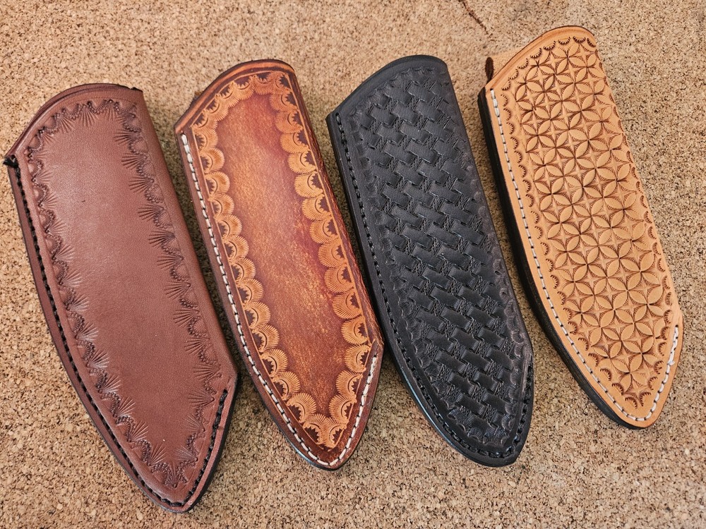 Spyderco Mule Team Knife Leather Sheath Custom Made Options