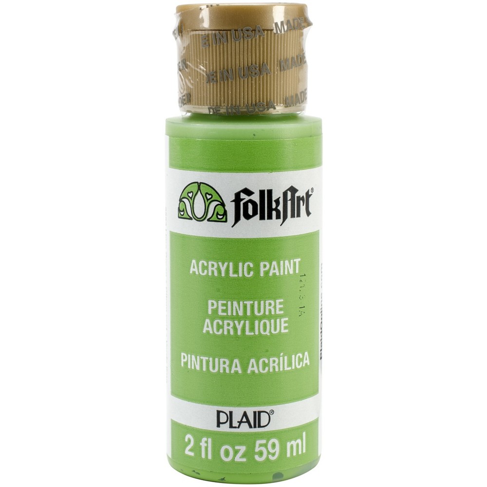 FolkArt Acrylic Paint 2oz Lime Green