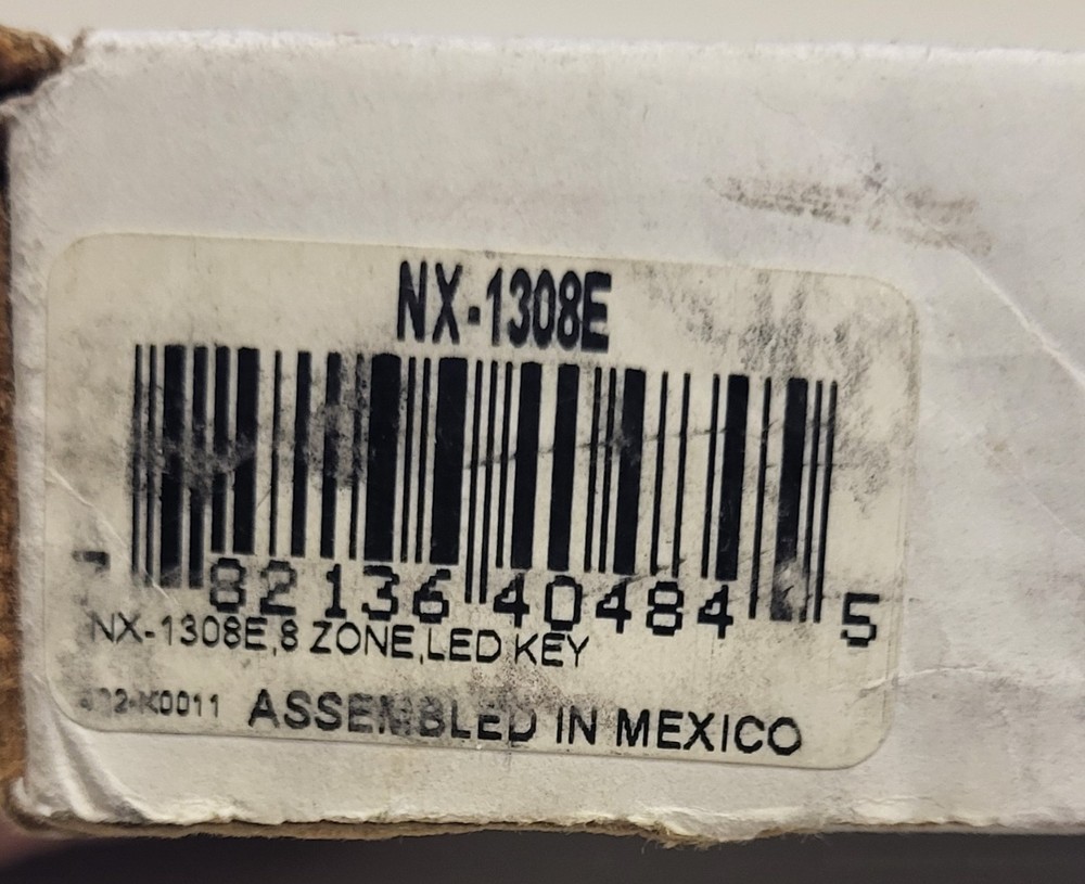 Interlogix NX-1308E NetworX LED keypad