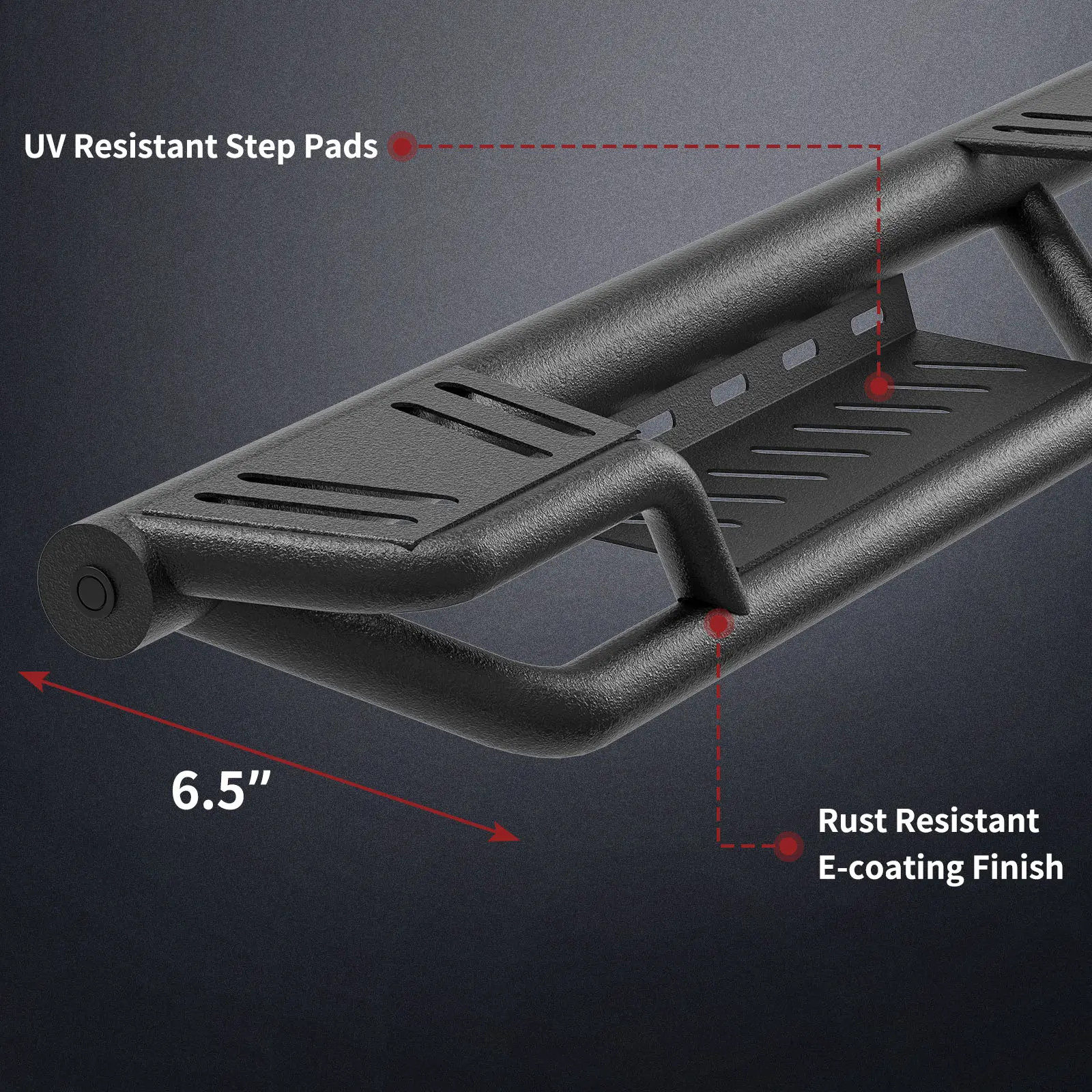 YITAMOTOR Drop Running Boards For 2020-2026 Jeep Gladiator JT 4-Door Step Bars