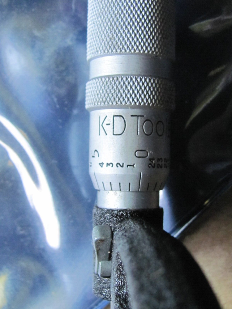 K-D Tools Micrometer - 1-2” - Made In USA