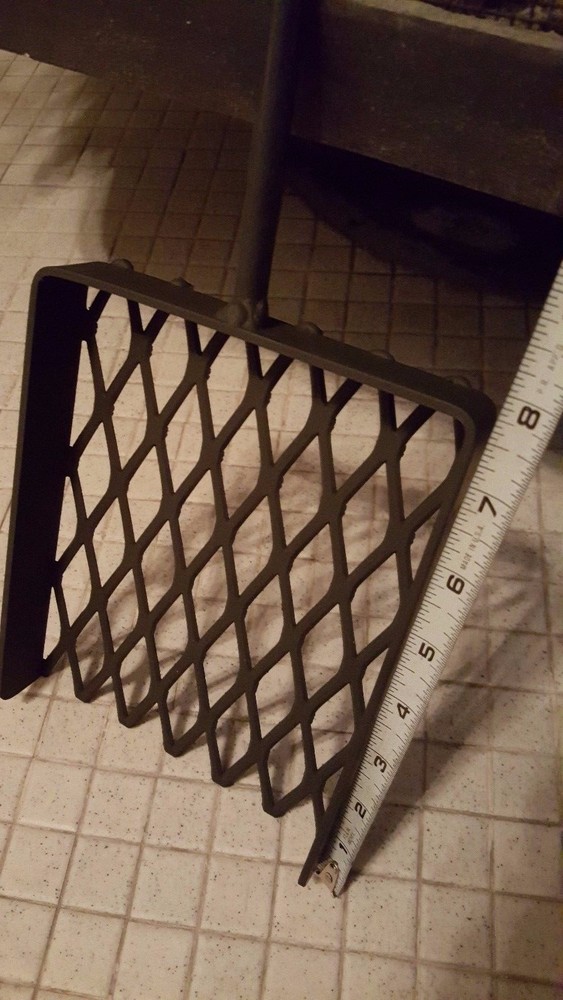 Fireplace (Box)-Std Ember Shovel & Ember/Ash Rake (Custom Lgth) ,Blacksmith made