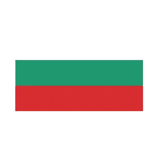 Bulgarian Flag Sticker Decal