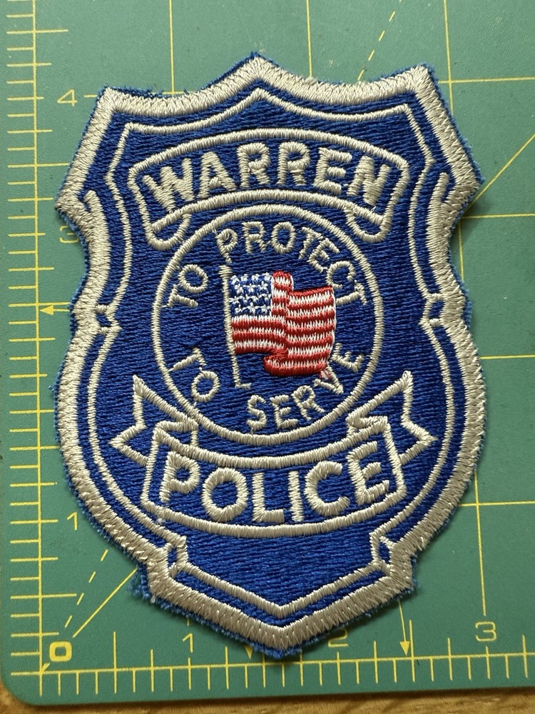 Warren, MI  Police patch