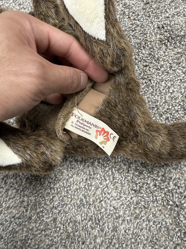 Folkmanis Small Kangaroo Hand Puppet Brown