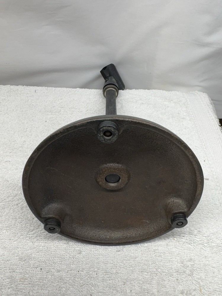 8" THREADED FIXED MIC STAND & CLIP / BASE