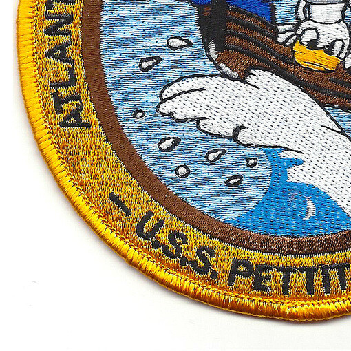 USS Pettit DE-253 USCG WWII Patch