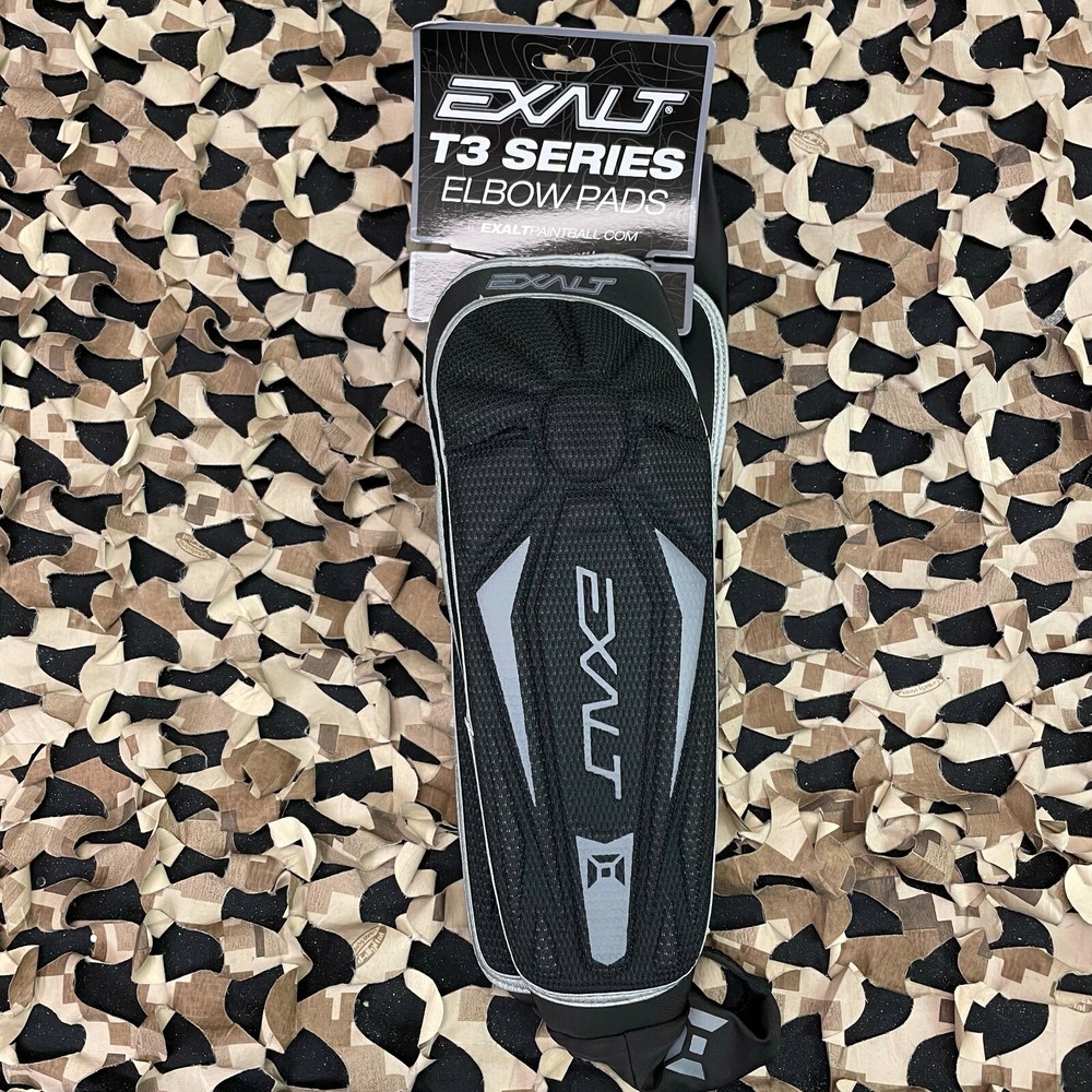 NEW Medium/Large Exalt T3 Elbow Pads - Black/Grey