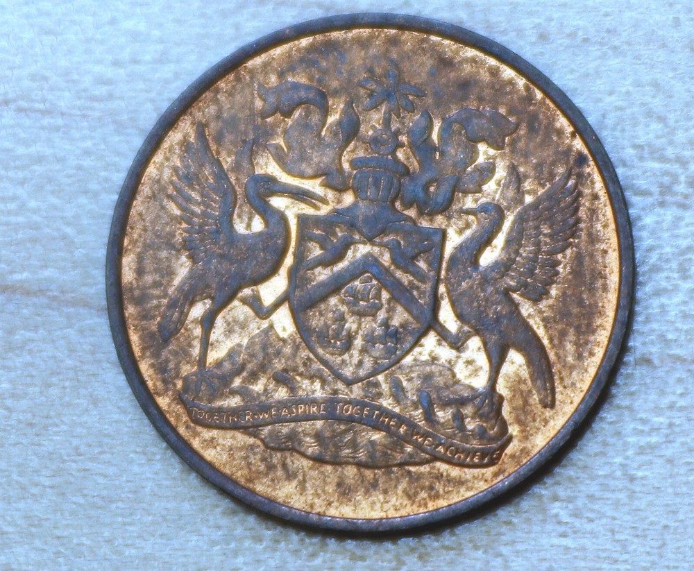 1966 Trinidad & Tobago 1 Cent