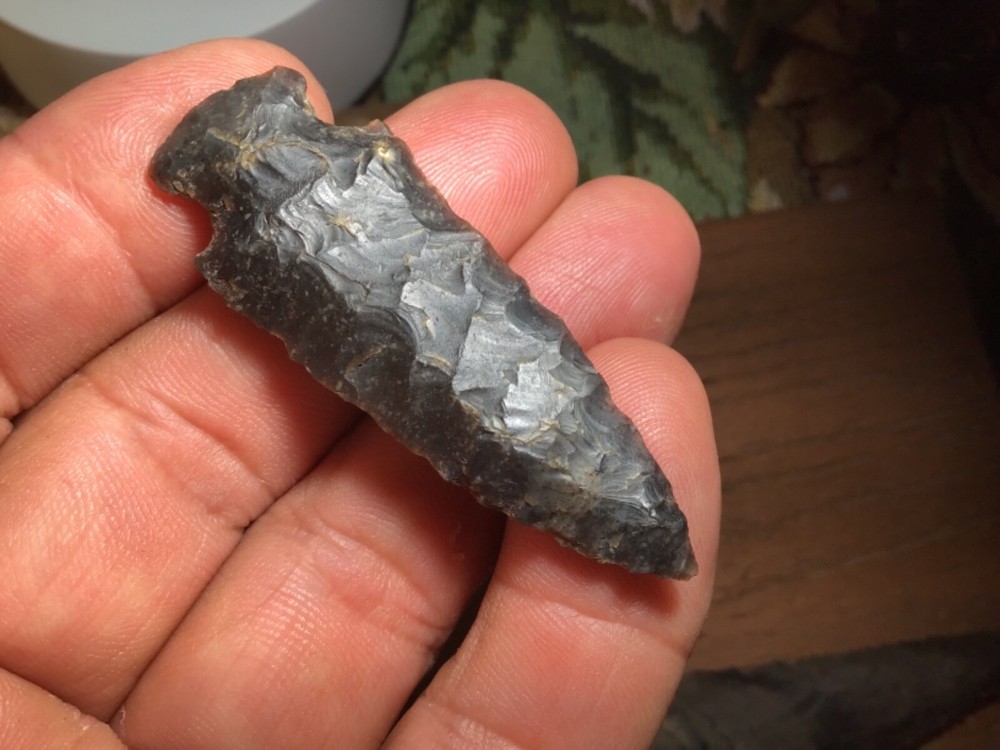 Dovetail, Early Triangular, and Darl Modern Arrowheads