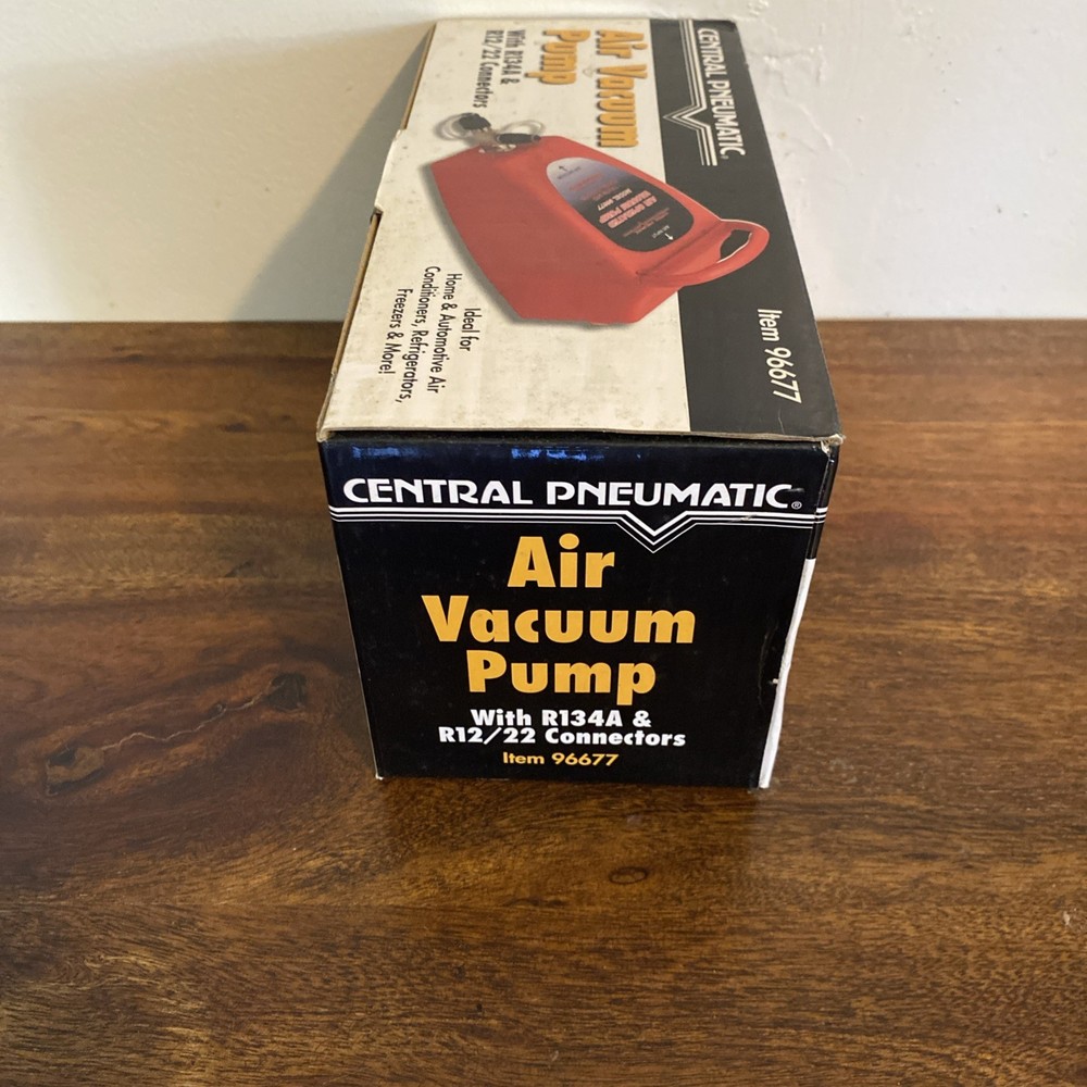 Central Pneumatic Air Vacuum Pump #96677