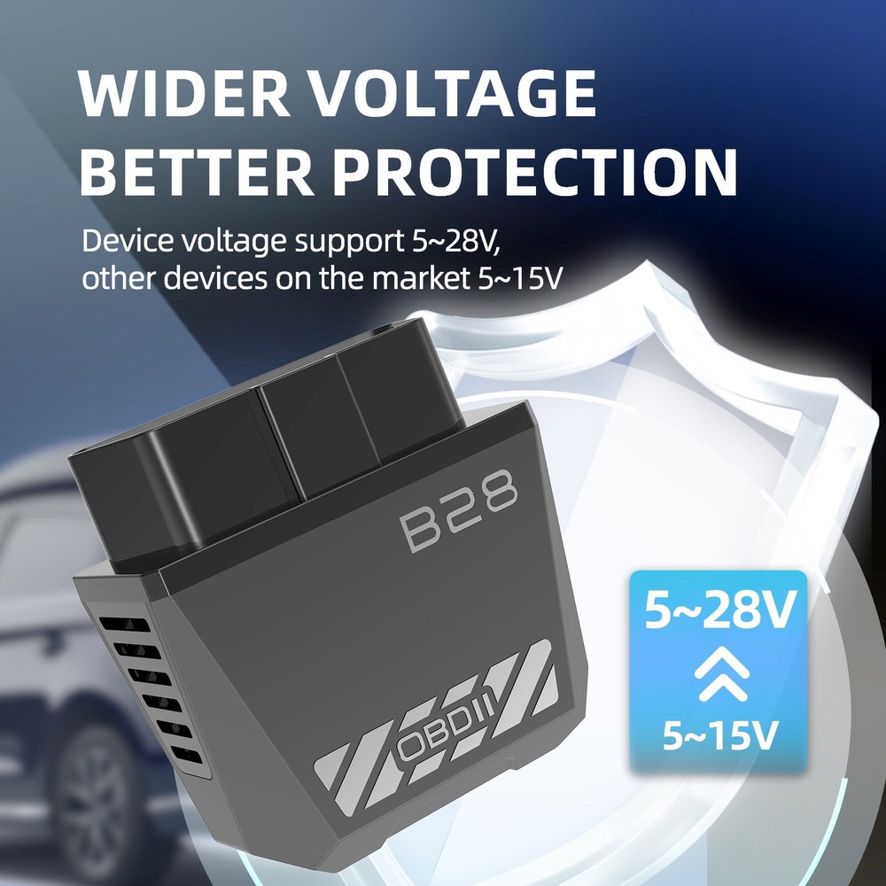 2026 Bluetooth Auto Diagnostic Tool OBDII Scanner Adapter OBD2 Code Tool