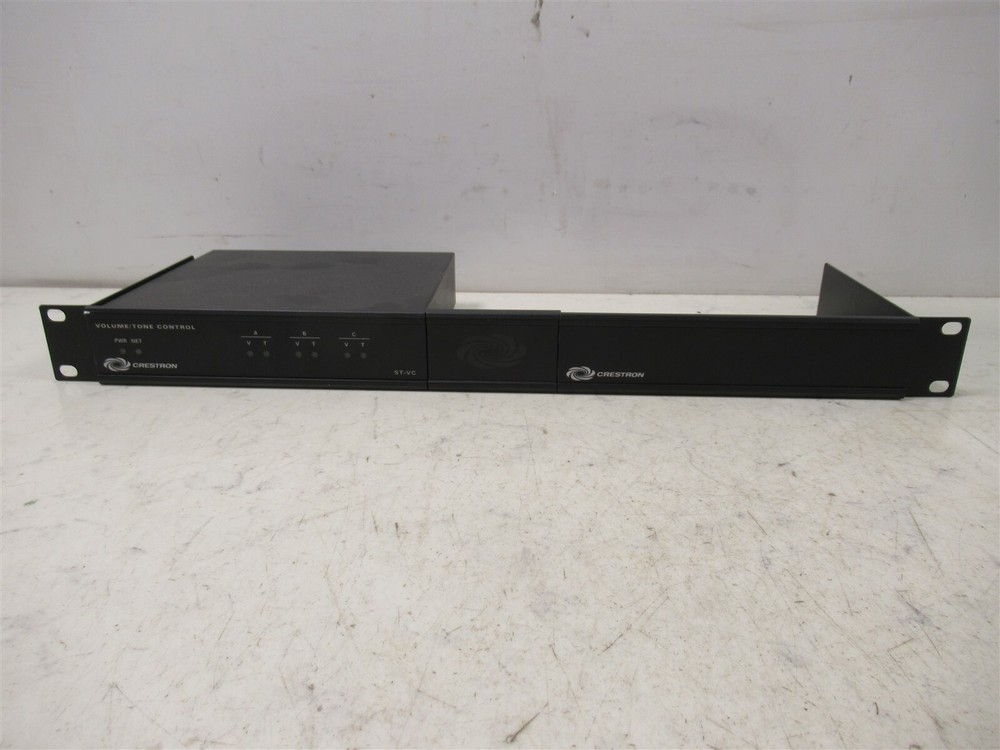 Crestron Volume Tone Control ST-VC 3 Channel Rack Mount Deck