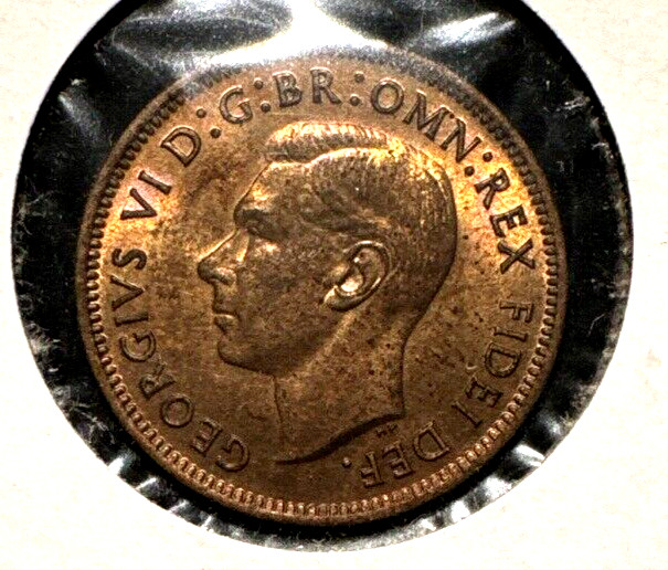 Great Britain 1952 farthing KM 867 BU