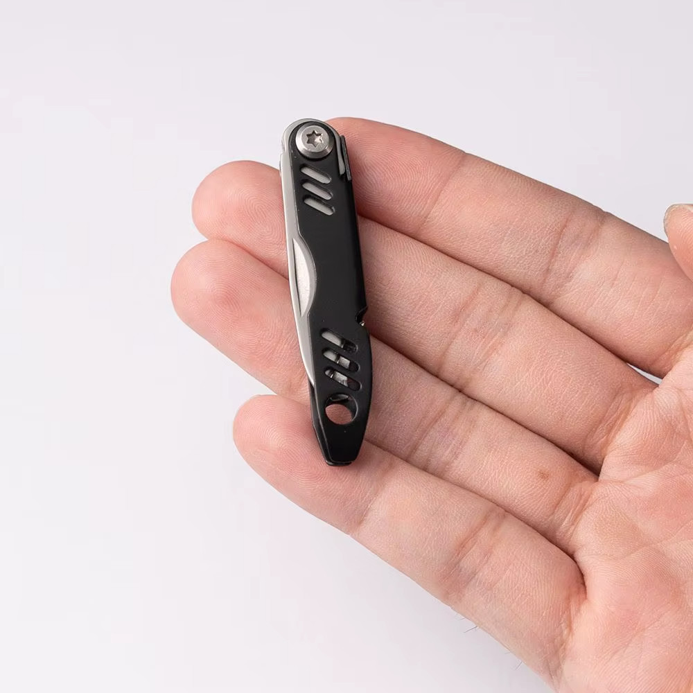 Multi Function Keychain Utility Tool SIM Eject Pin Bottle Opener Portable