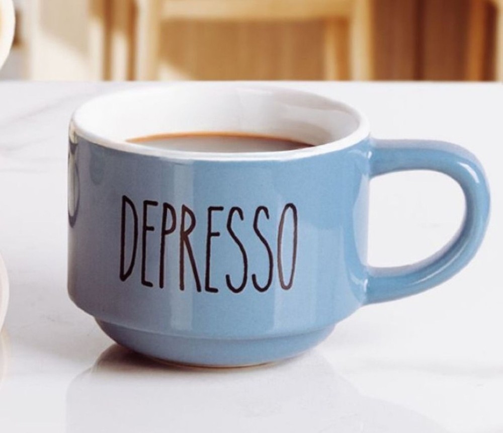 Ceramic Espresso Mugs Rack