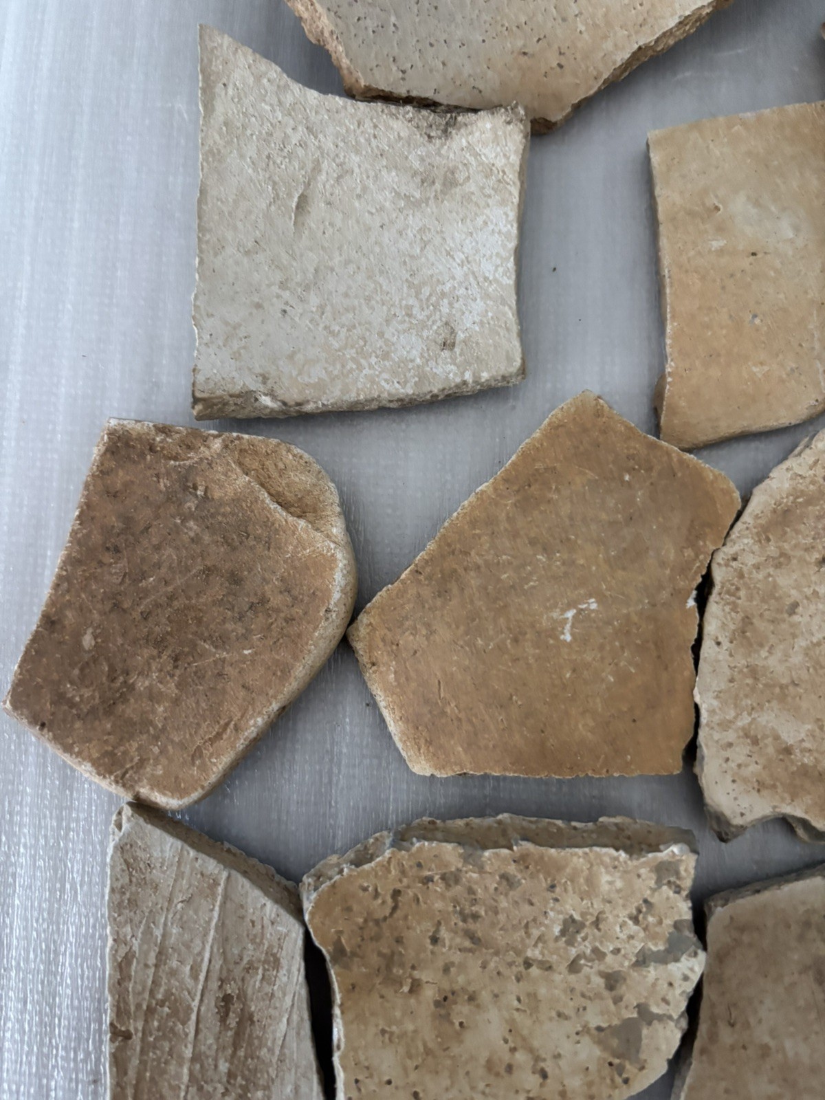 15+ Ancient Anasazi Native American 1-4” Pottery Shards Arizona L10-B FREE SHIP