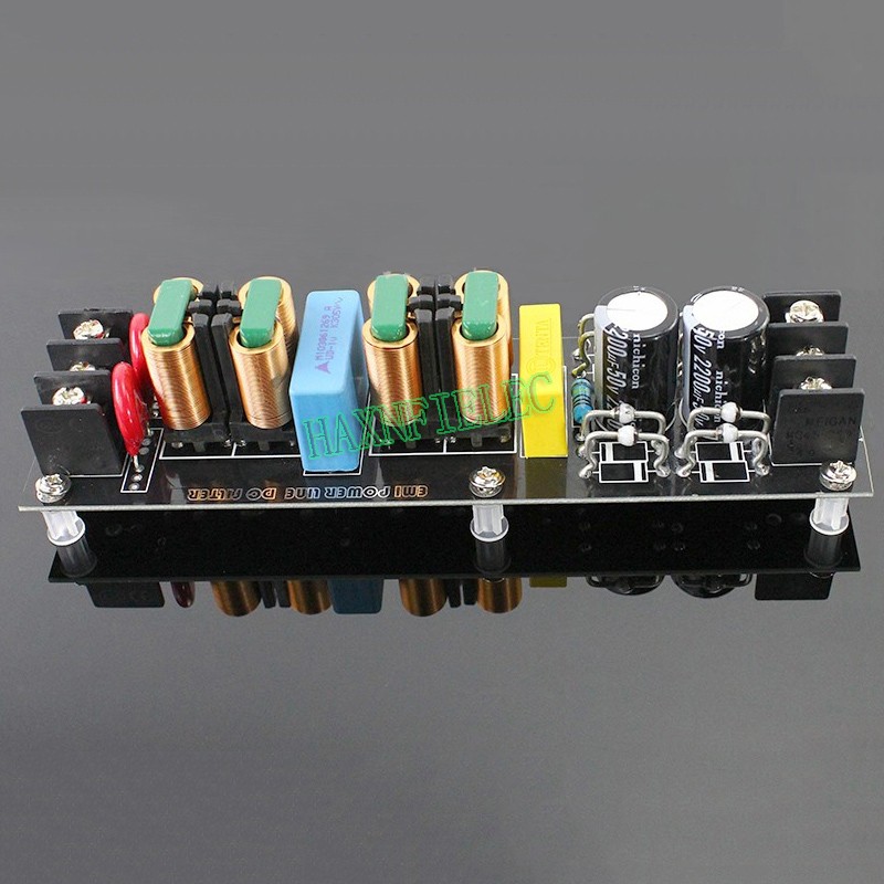 15A EMI Power Filter High Frequency Filtering Module DC Component Power Purifier
