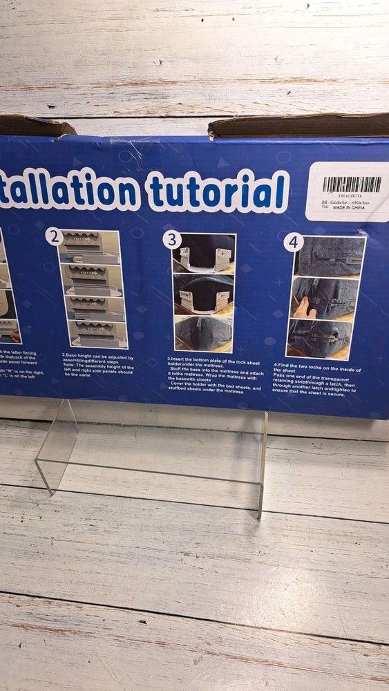 Bed Sheet Holders for Corners Keep Bed Sheets in Place, Adjustable Enhanced...