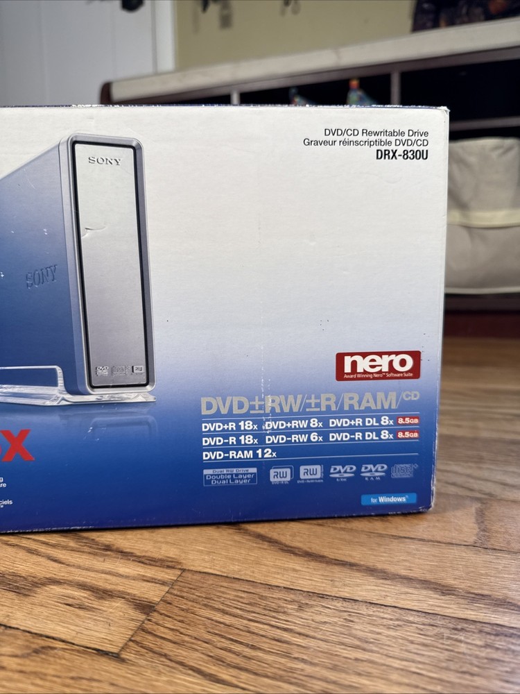 Sony DRX-830U DVD/CD Rewriteable Drive 18x w/ Box