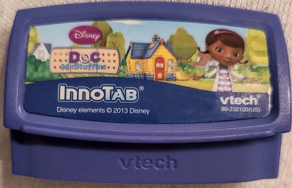 Innotab Games DOC McSTUFFINS V Tech vTech 1 Software Cartridge