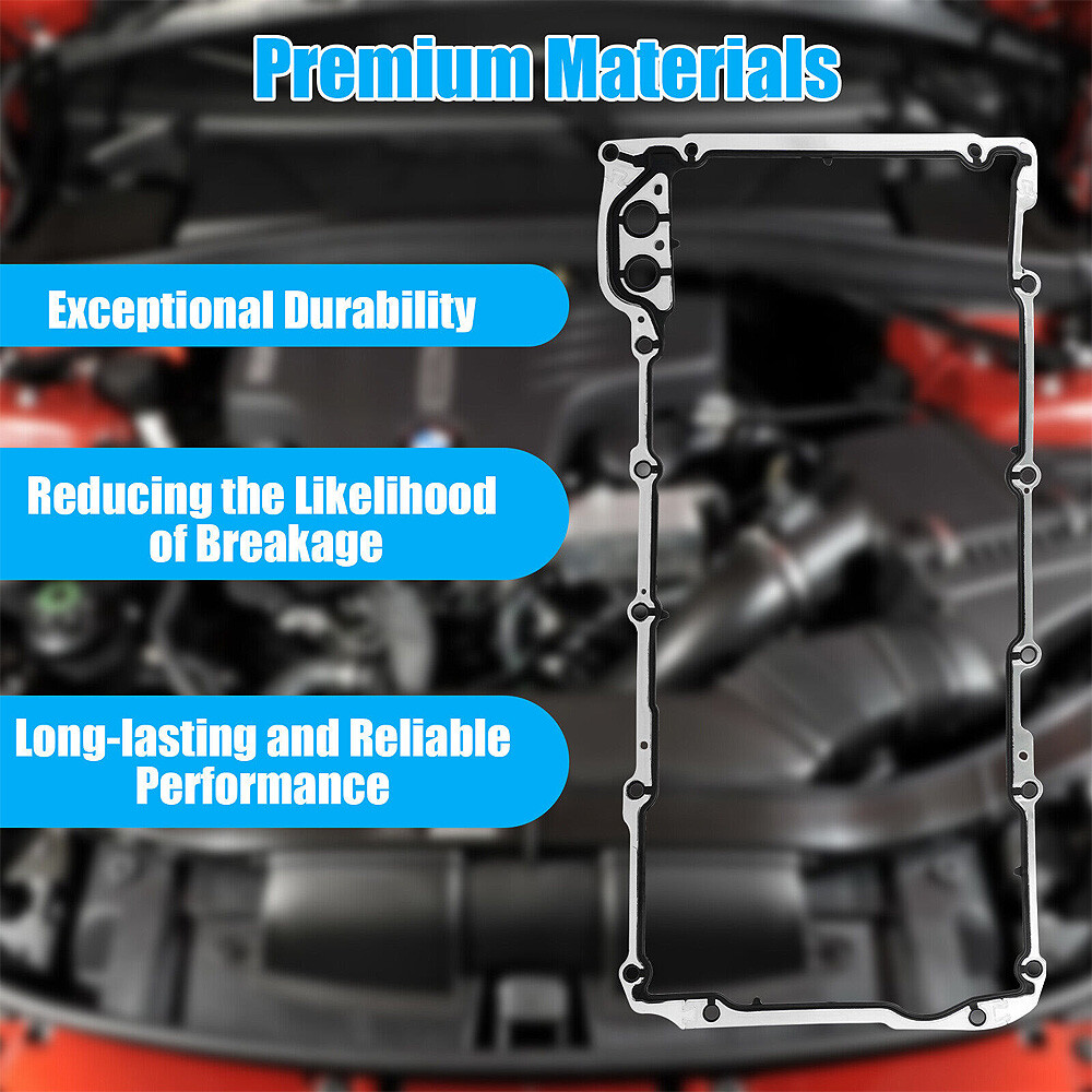 ✅OS30693R Engine Oil Pan Gasket Set for Chevrolet Silverado 1500 4.8L 5.3L 6.0L