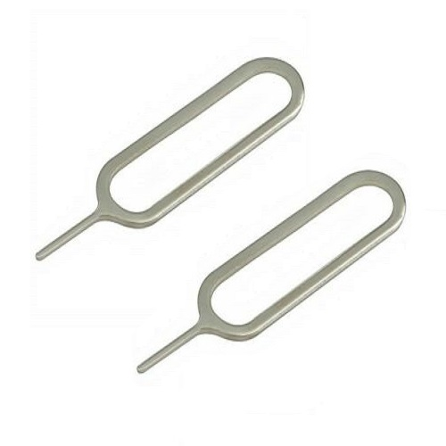 2 X Sim Card Tray Removal Eject Pin Key Tool Cell phone Iphone Ejector Remover