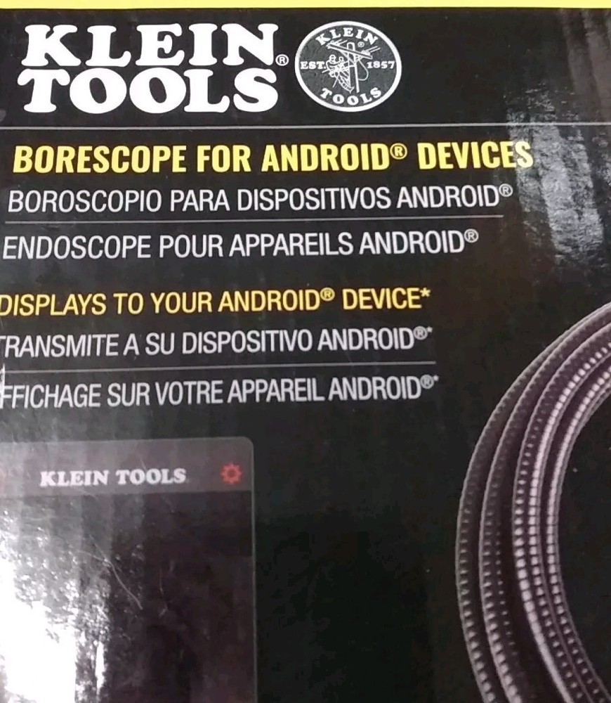 Klein Tools Borescope For Android Devices Et16