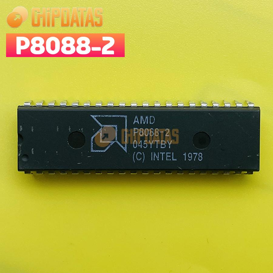 1PCS New Intel or AMD P8088-2 DIP-40 Microprocessor