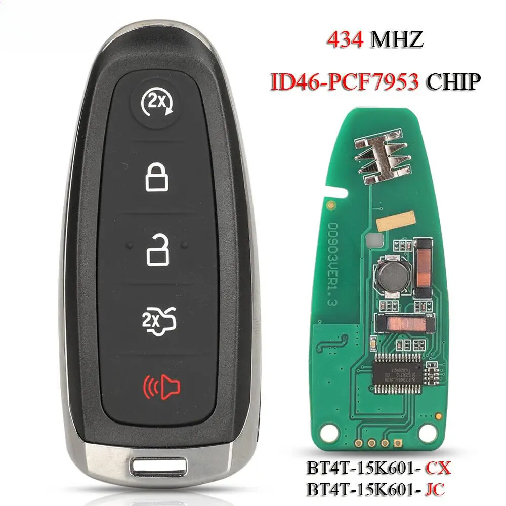 Remote Smart Car Key Control For Ford Edge Escape Explore Flex Taurus 2011-2015