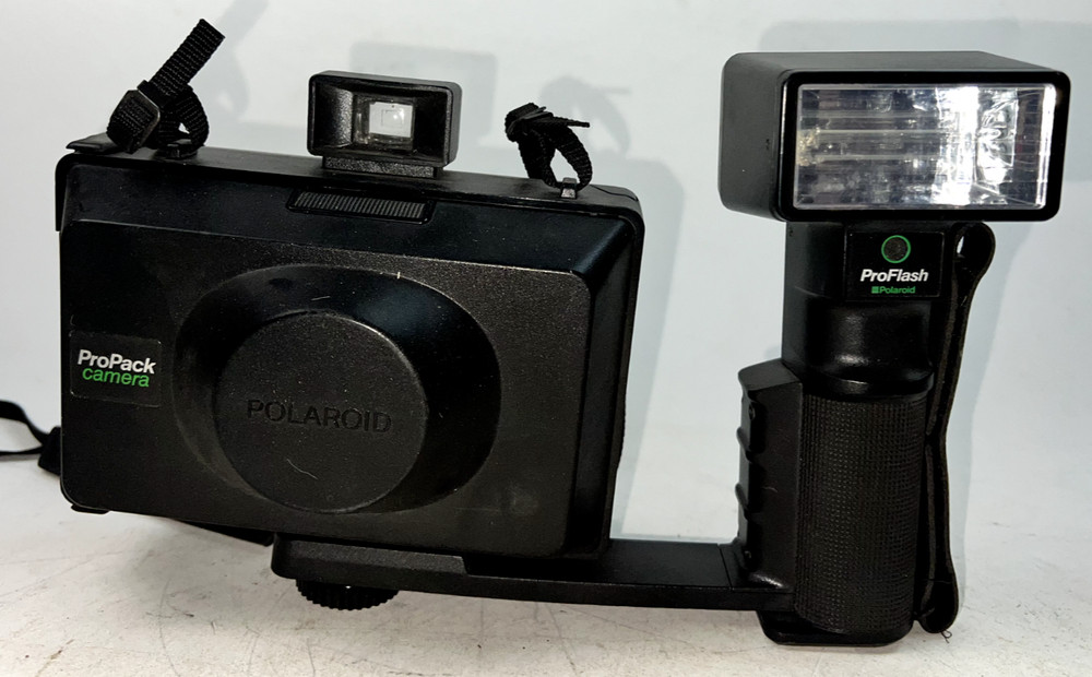 Vintage Polaroid ProPack Professional Instant Camera w/Electronic Flash