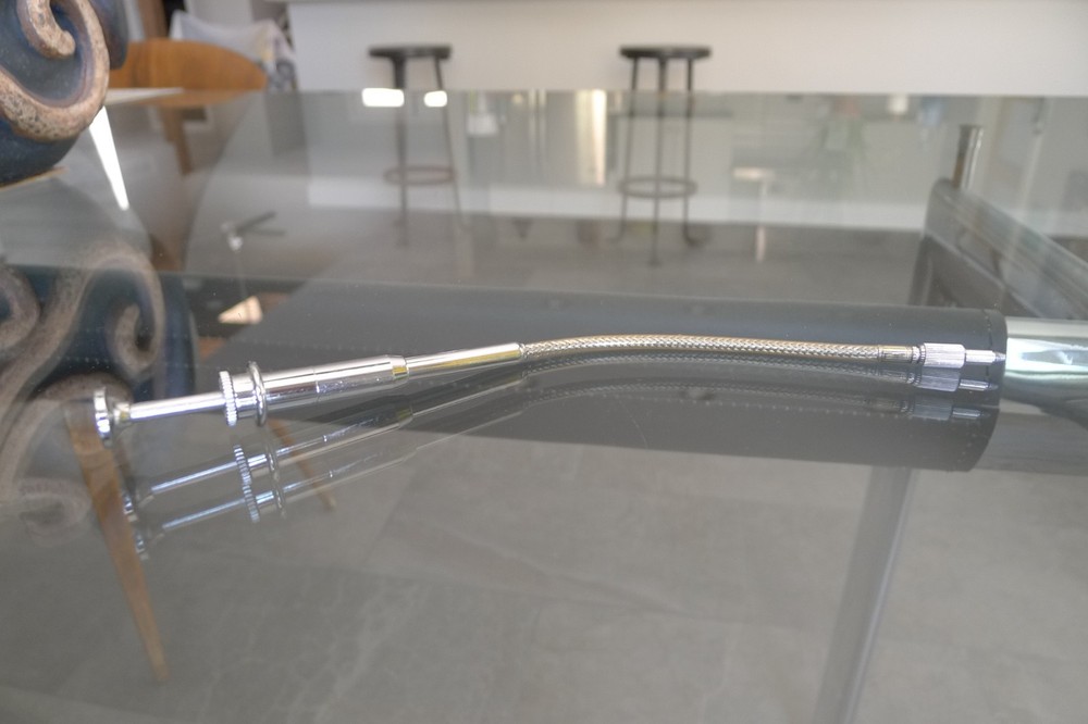 Konica Shutter Release Mechanical Cable 8" locking For Leica Hasselblad Camera