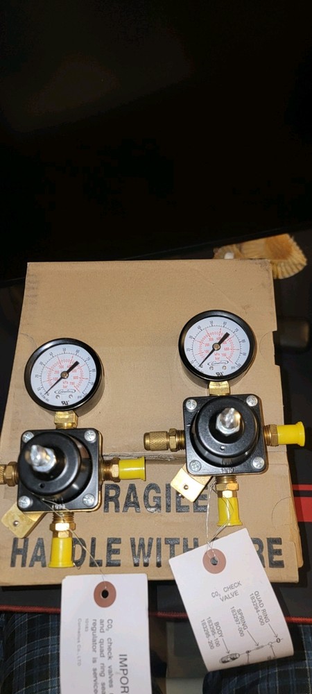 Cornelius CO2 Regulators