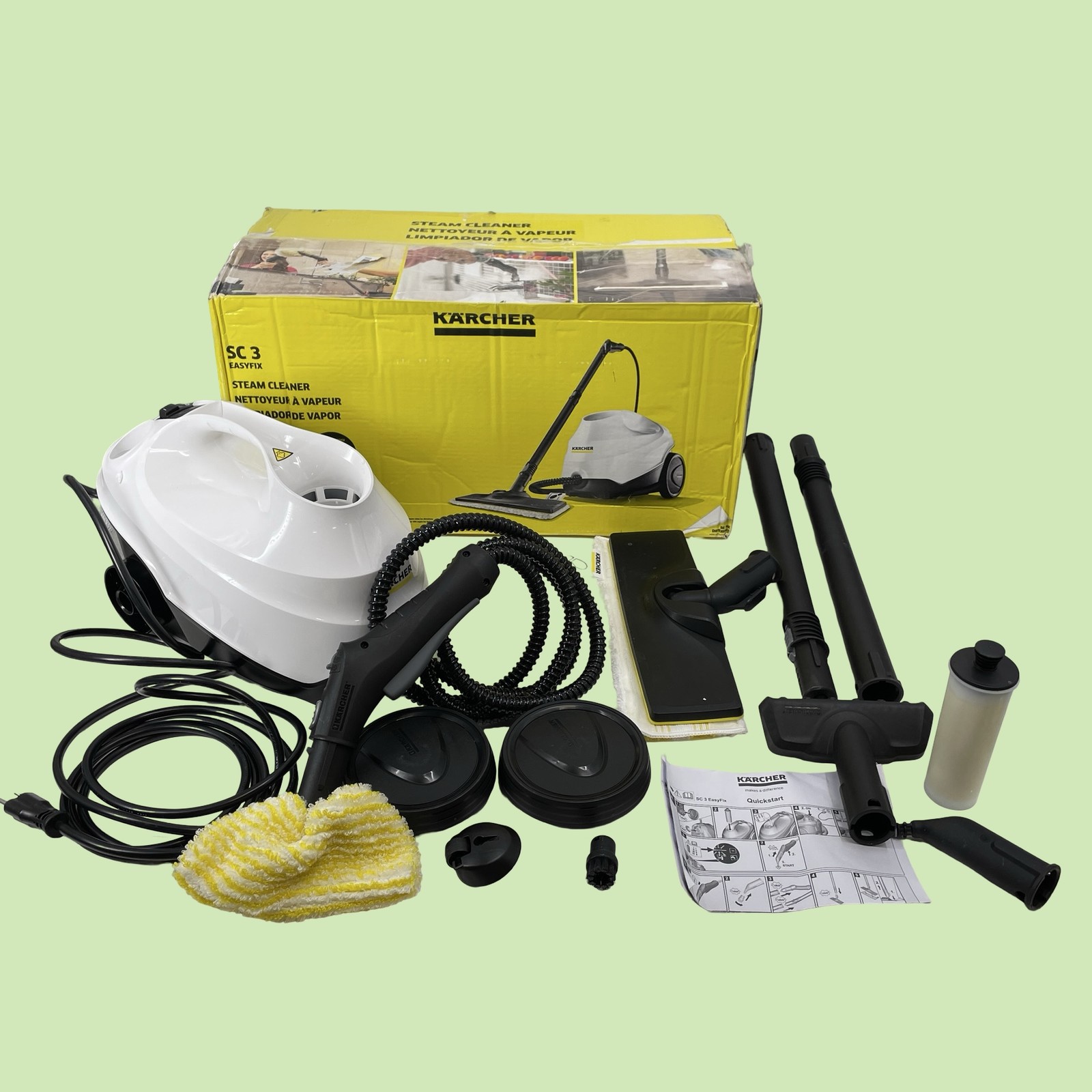 Kärcher SC 3 Easy Fix Steam Cleaner Multi Purpose Power Steamer #U7483 (AR)